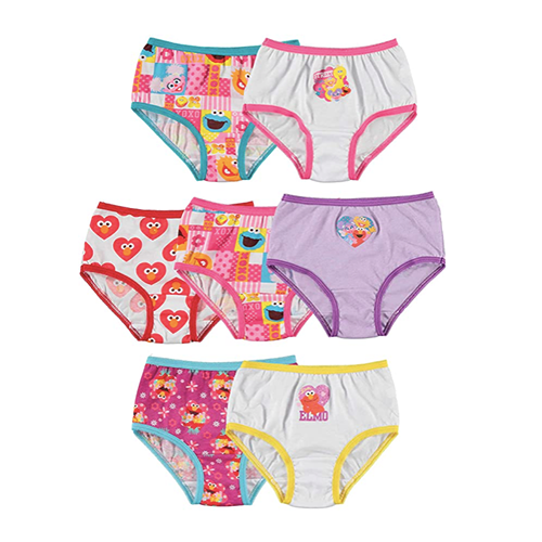 Sesame Street Training Pants Toddler Girls Underwear 4T
